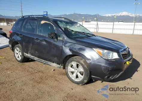 2014 Subaru Forester 2.5I Premium from USA, damaged, VIN JF2SJAEC8EH442503